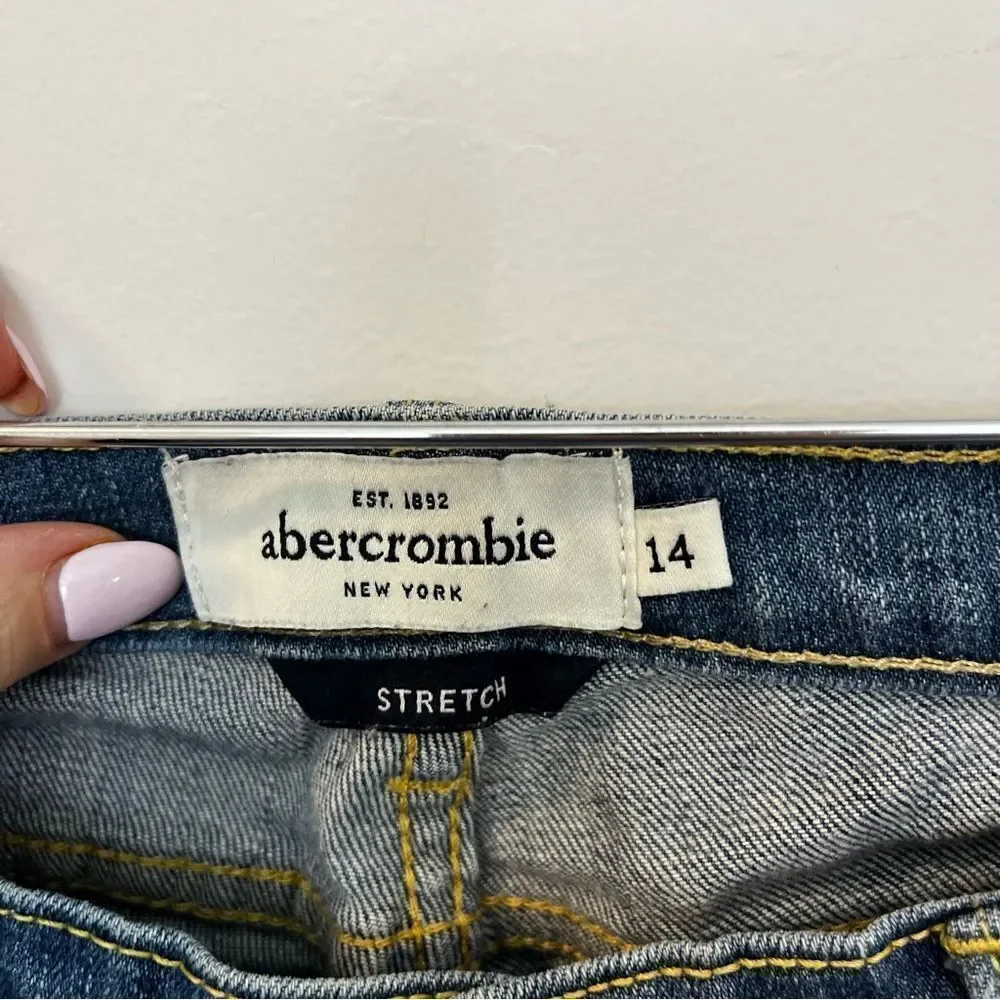 Abercrombie Kids Maddy Jeans Size 14 Stretch